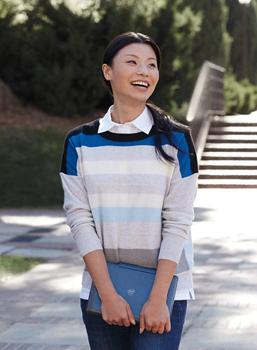 Striped Cotton Sweater 3