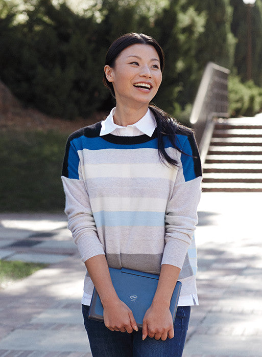 Striped Cotton Sweater 2